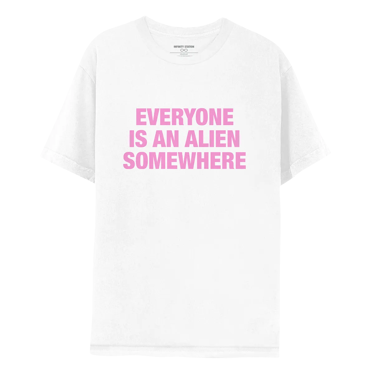 Everyone Is An Alien Somewhere Tee - White