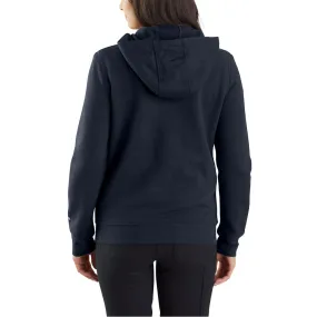 Flame Resistant Force Relaxed Fit Midweight Zip-Front Sweatshirt - I26-Navy | Carhartt 105284