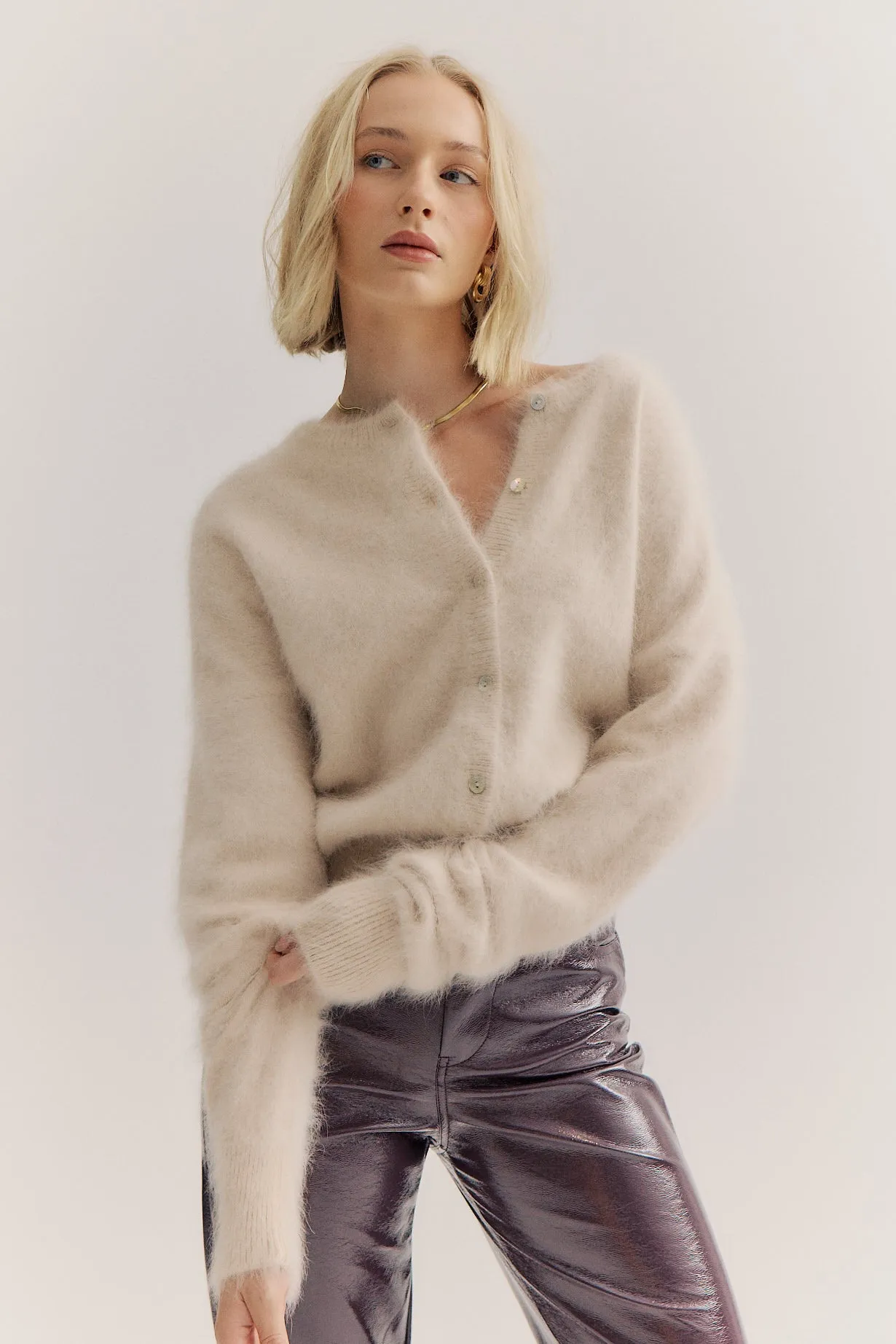 Frankie Cardigan - Oatmeal