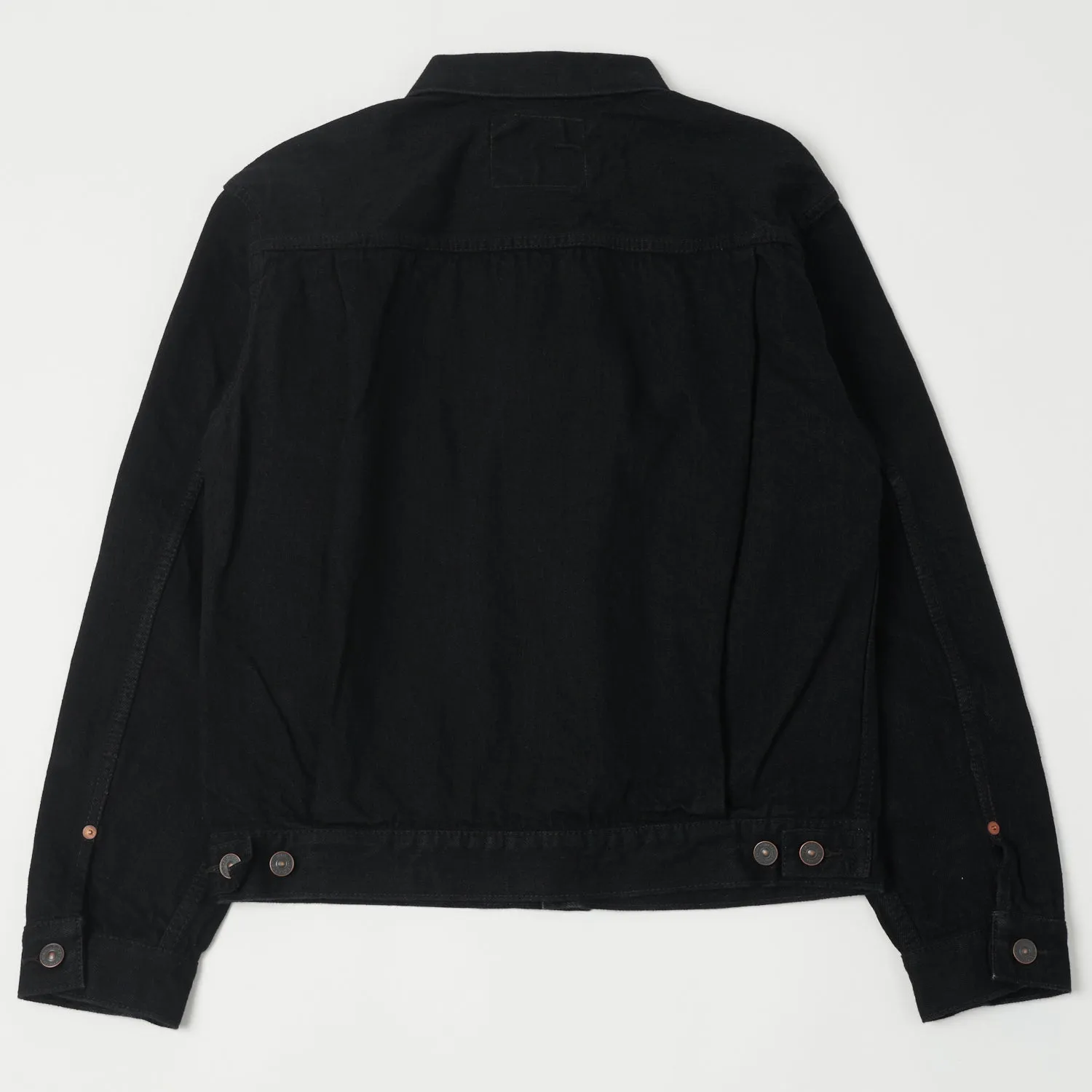 Freewheelers 507RB 'The Vanishing West' 14oz Type II Denim Jacket - Rude Black
