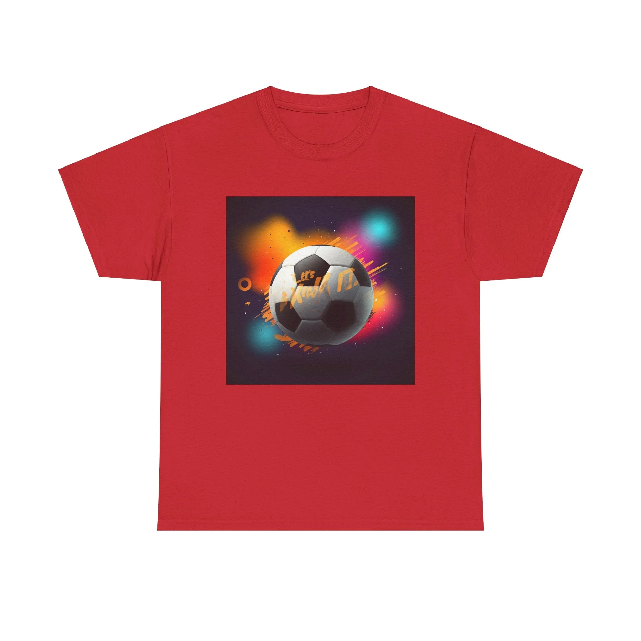 Galaxy Soccer Unisex Heavy Cotton Tee - Perfect for Sports Lovers