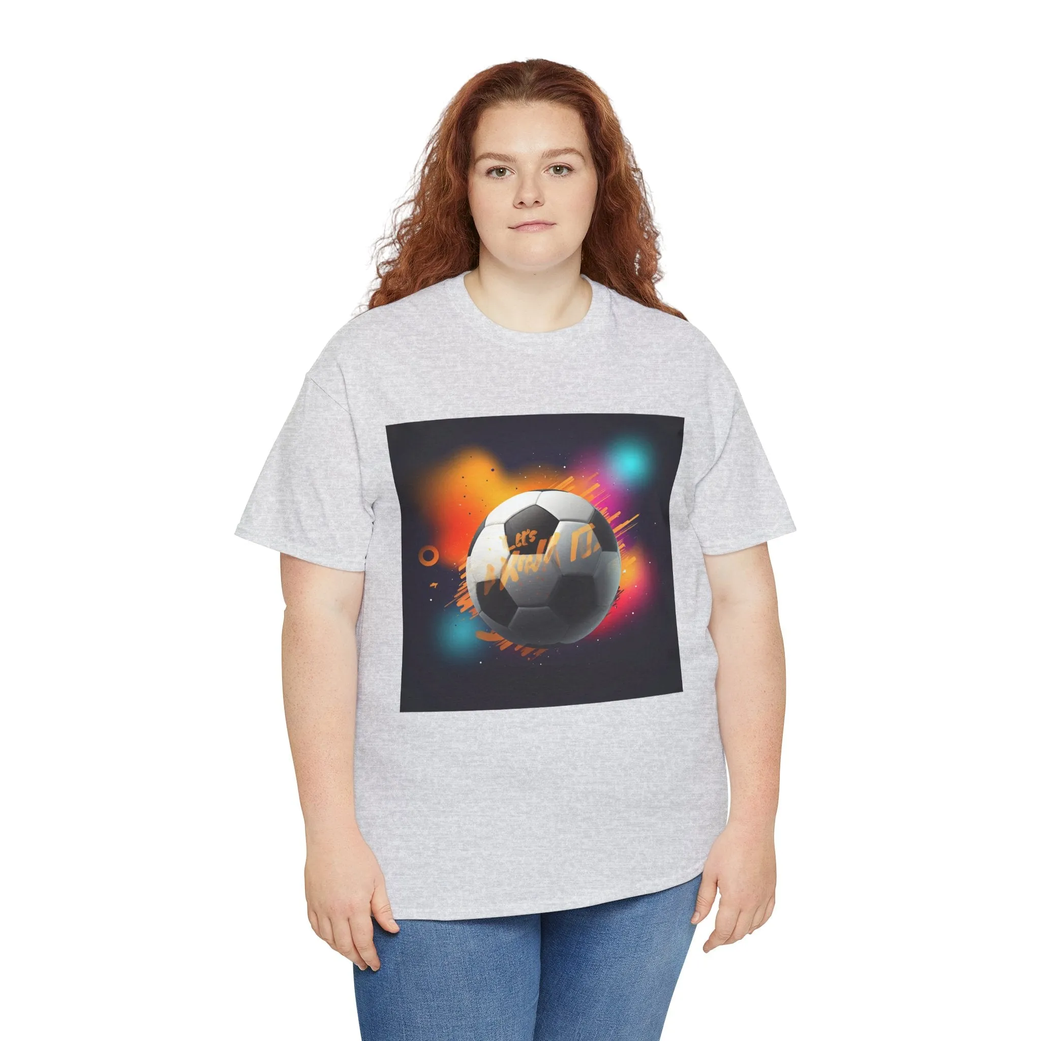 Galaxy Soccer Unisex Heavy Cotton Tee - Perfect for Sports Lovers