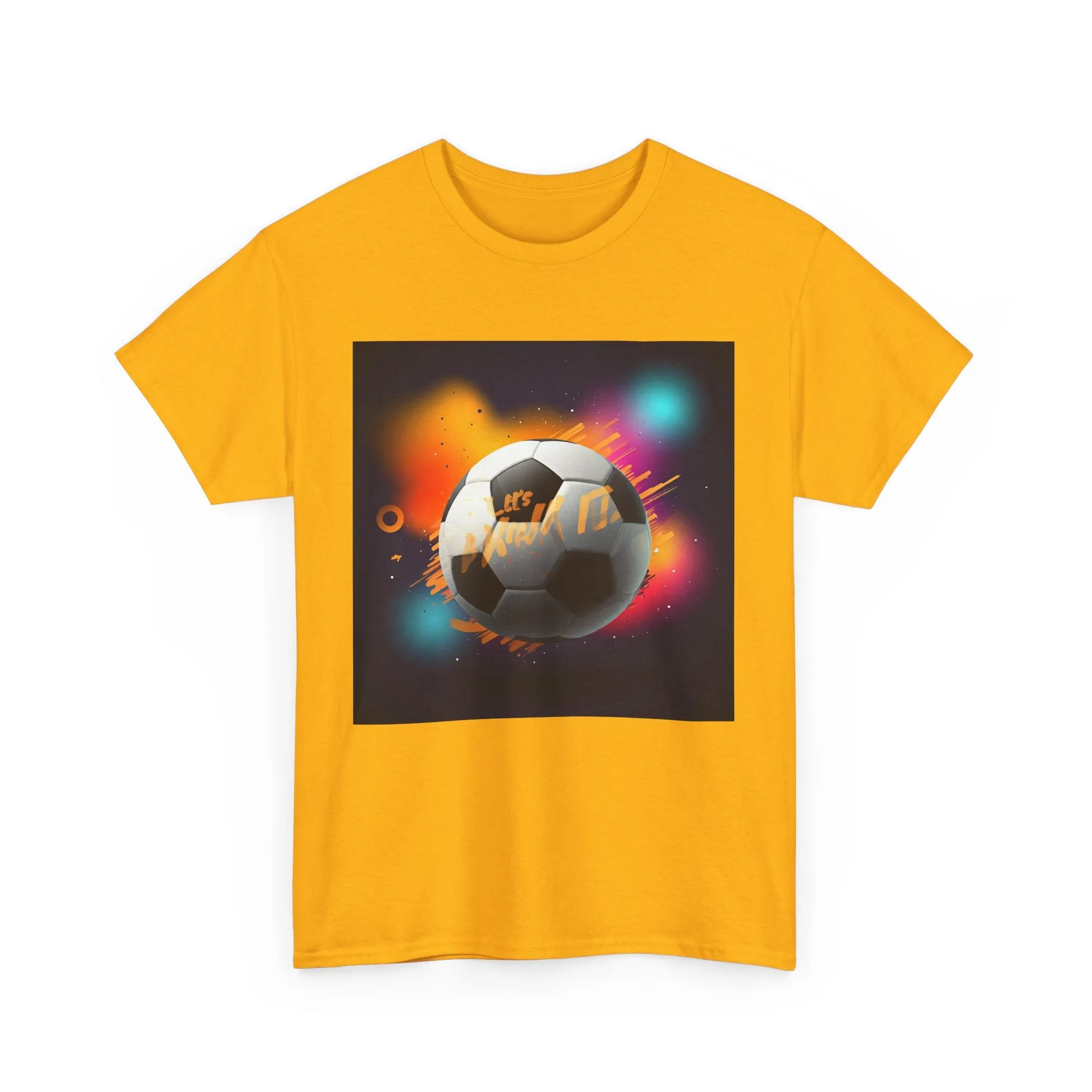 Galaxy Soccer Unisex Heavy Cotton Tee - Perfect for Sports Lovers