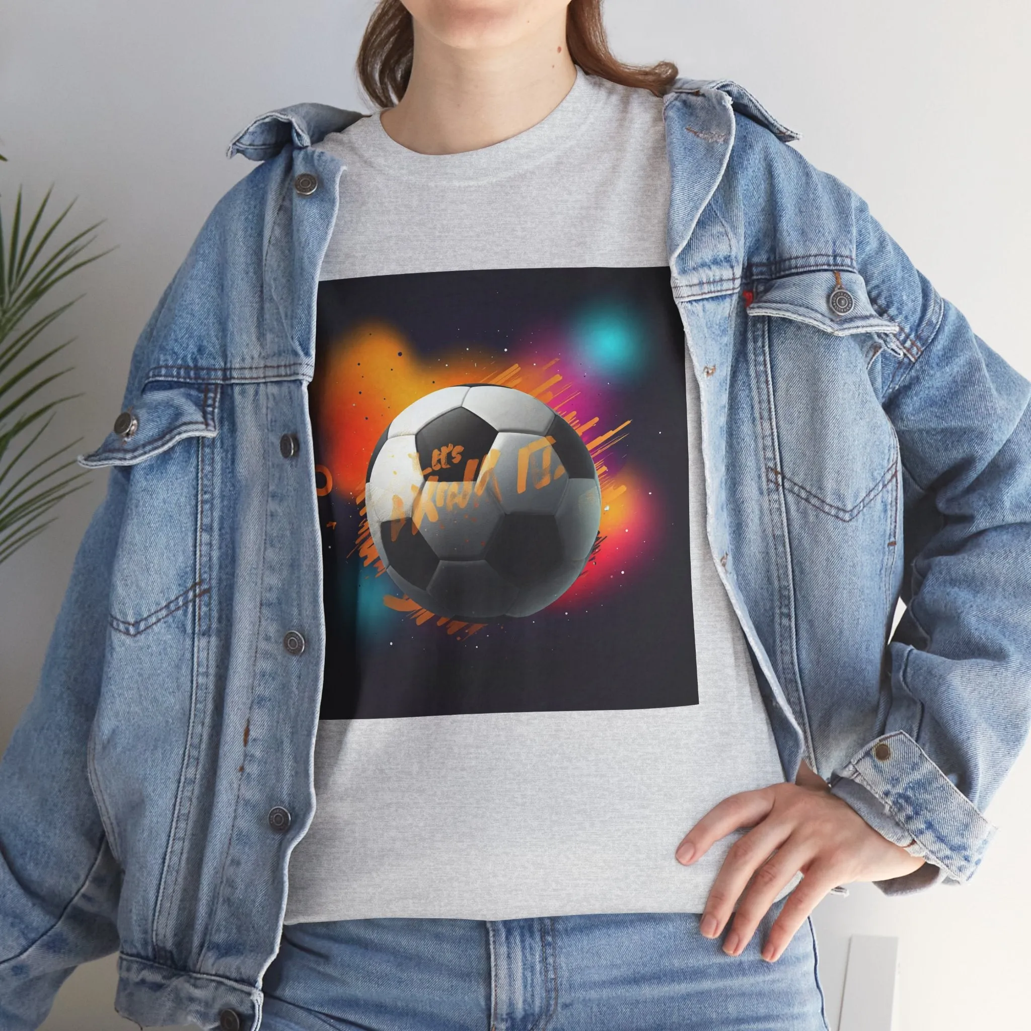 Galaxy Soccer Unisex Heavy Cotton Tee - Perfect for Sports Lovers