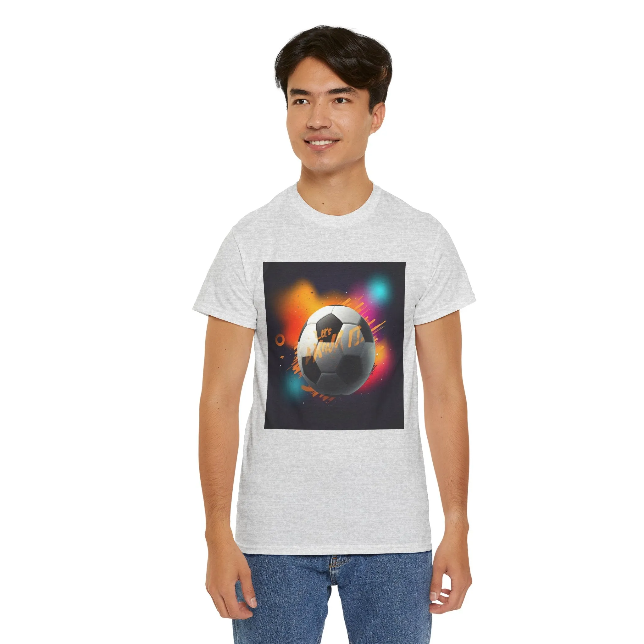 Galaxy Soccer Unisex Heavy Cotton Tee - Perfect for Sports Lovers