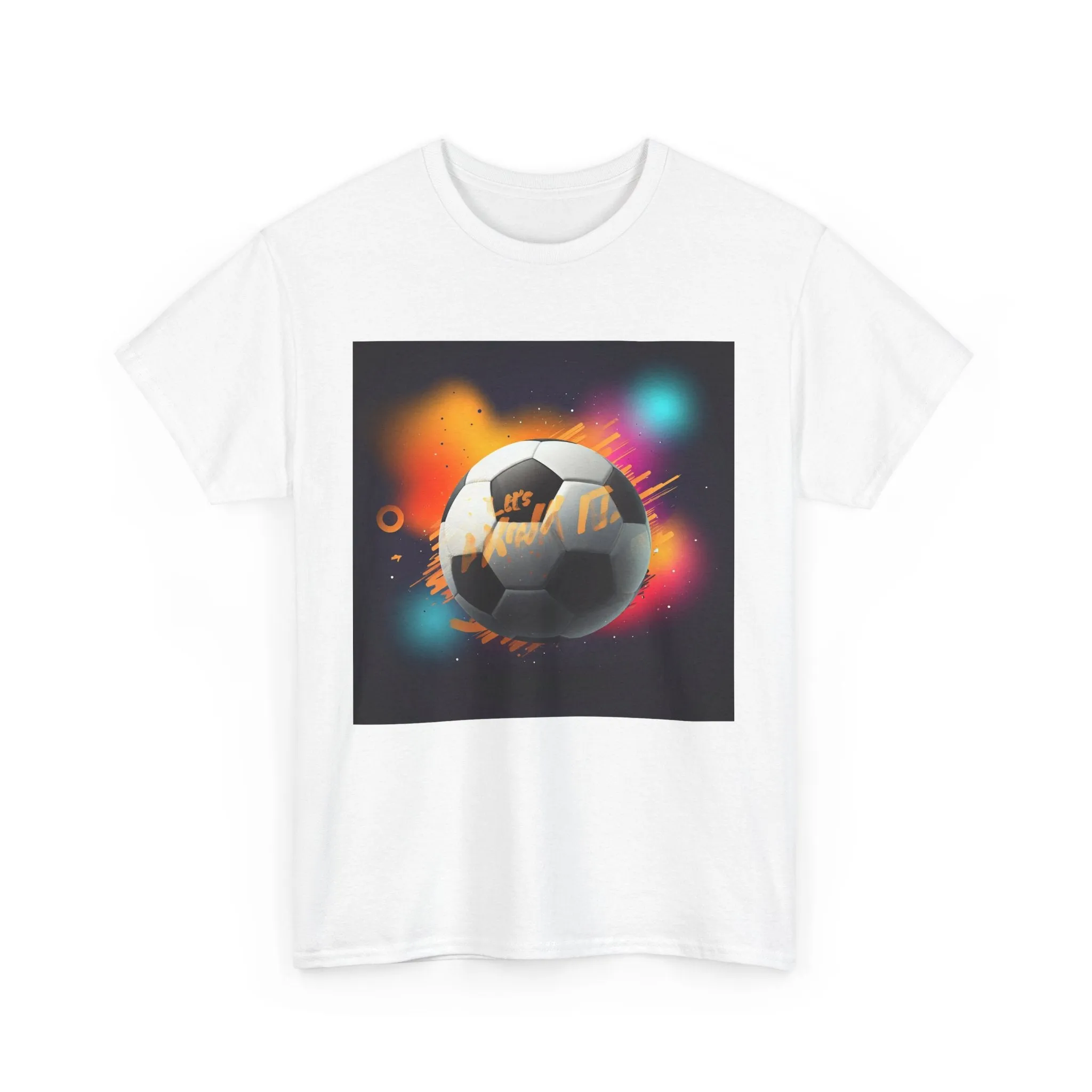 Galaxy Soccer Unisex Heavy Cotton Tee - Perfect for Sports Lovers