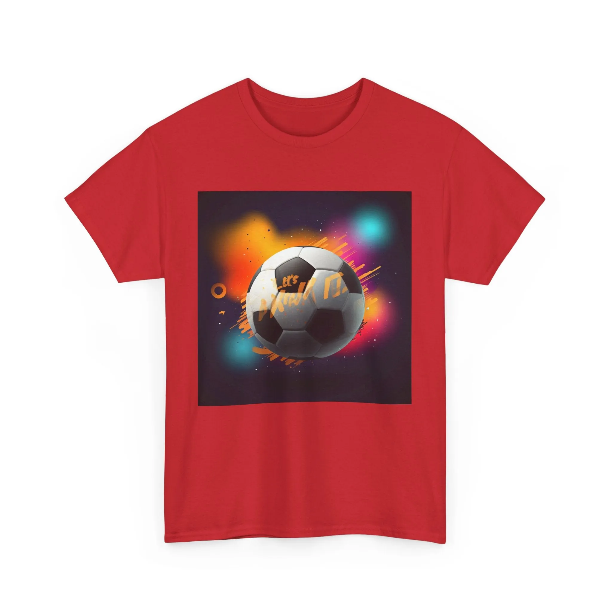 Galaxy Soccer Unisex Heavy Cotton Tee - Perfect for Sports Lovers