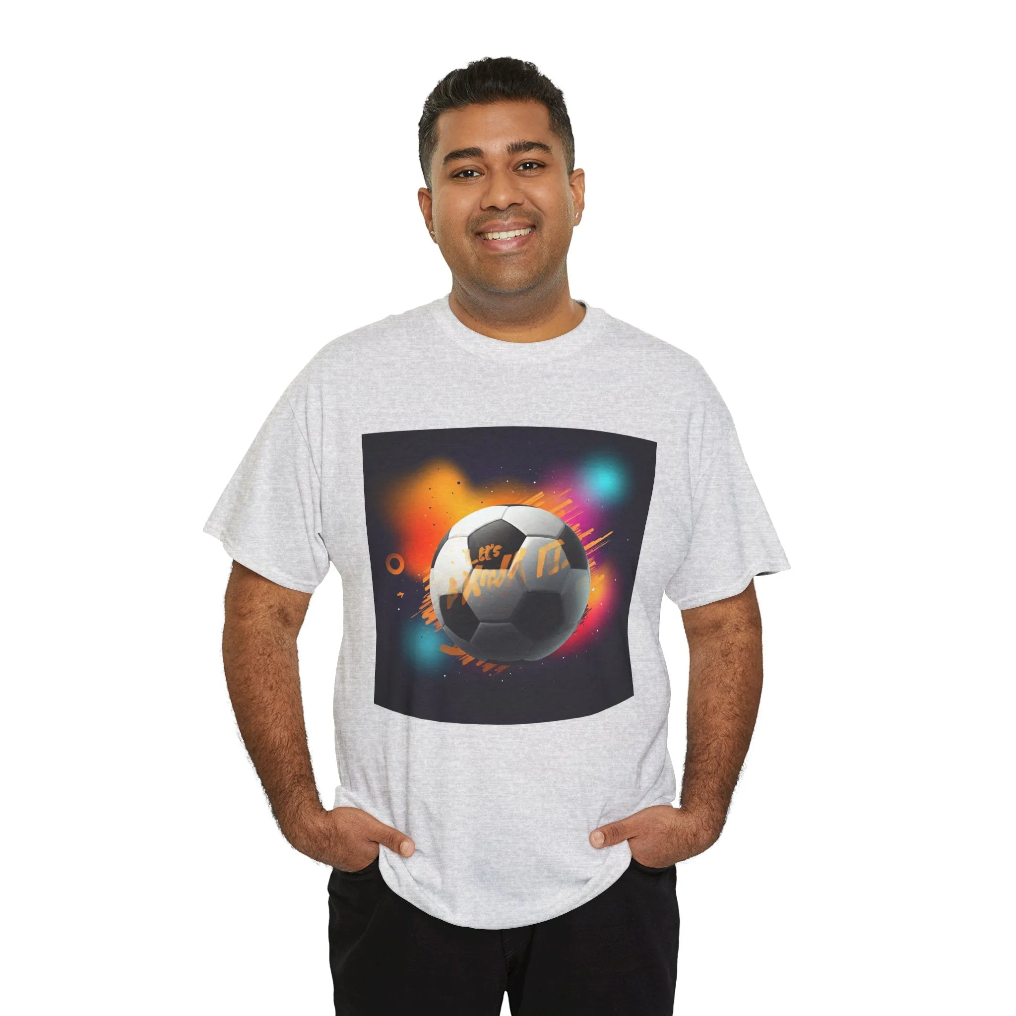Galaxy Soccer Unisex Heavy Cotton Tee - Perfect for Sports Lovers