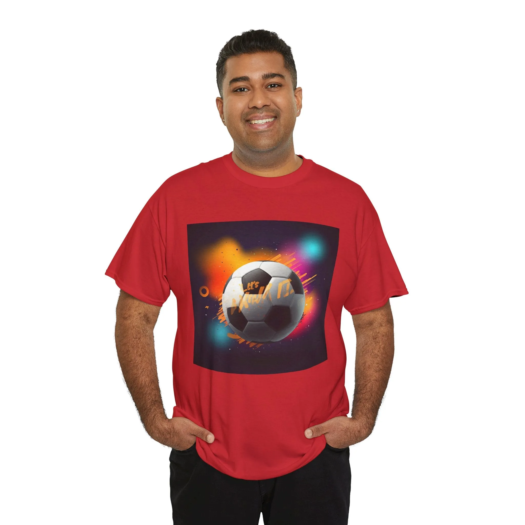 Galaxy Soccer Unisex Heavy Cotton Tee - Perfect for Sports Lovers