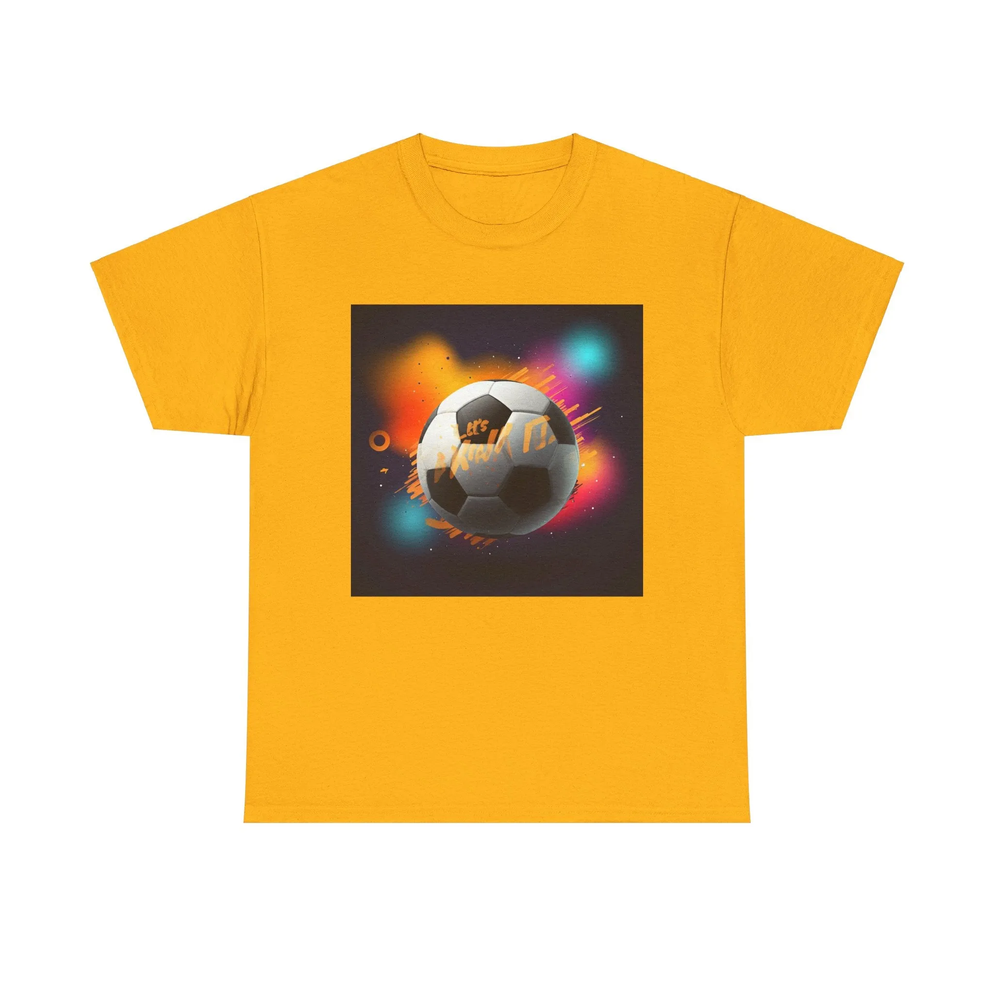 Galaxy Soccer Unisex Heavy Cotton Tee - Perfect for Sports Lovers