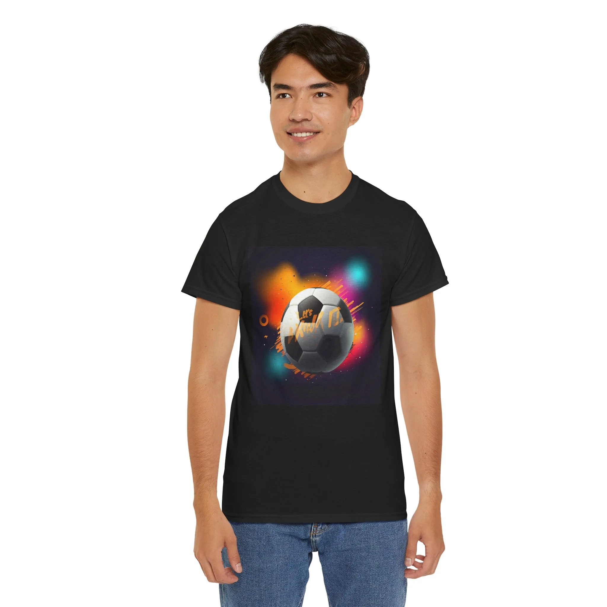 Galaxy Soccer Unisex Heavy Cotton Tee - Perfect for Sports Lovers