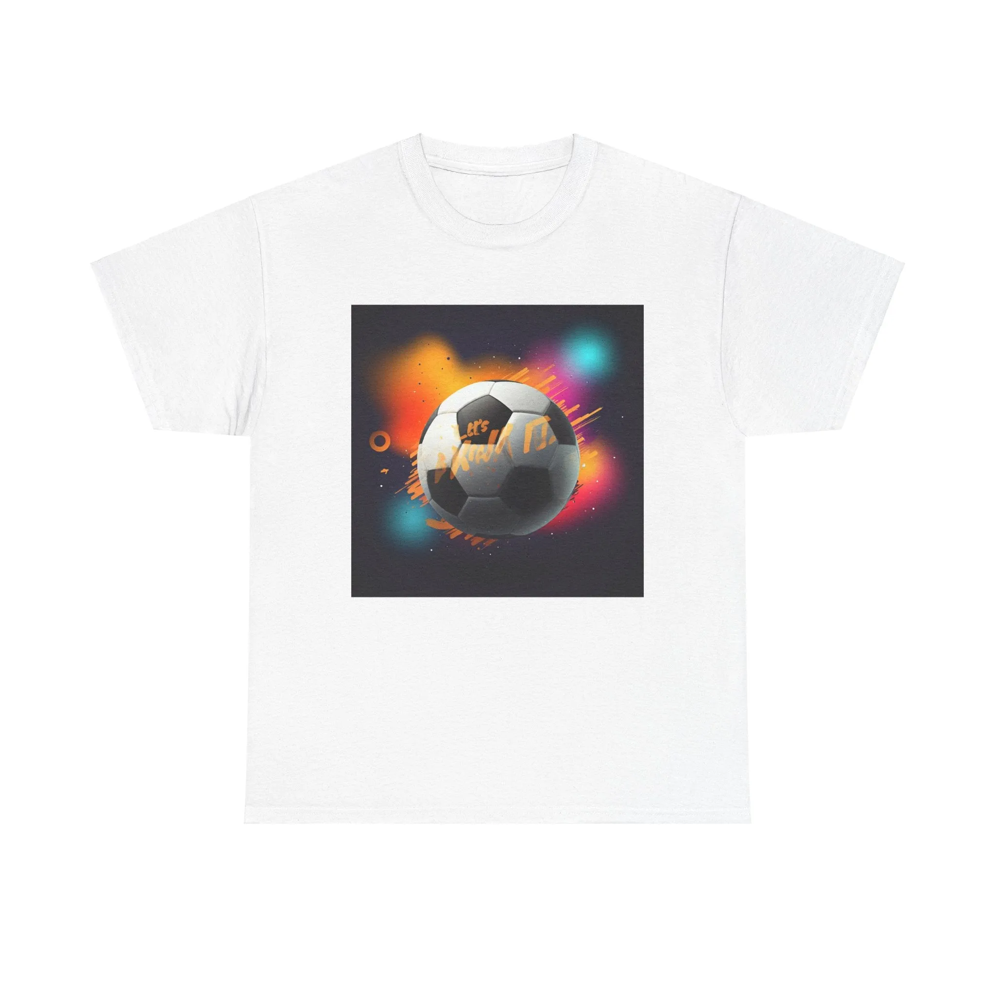 Galaxy Soccer Unisex Heavy Cotton Tee - Perfect for Sports Lovers