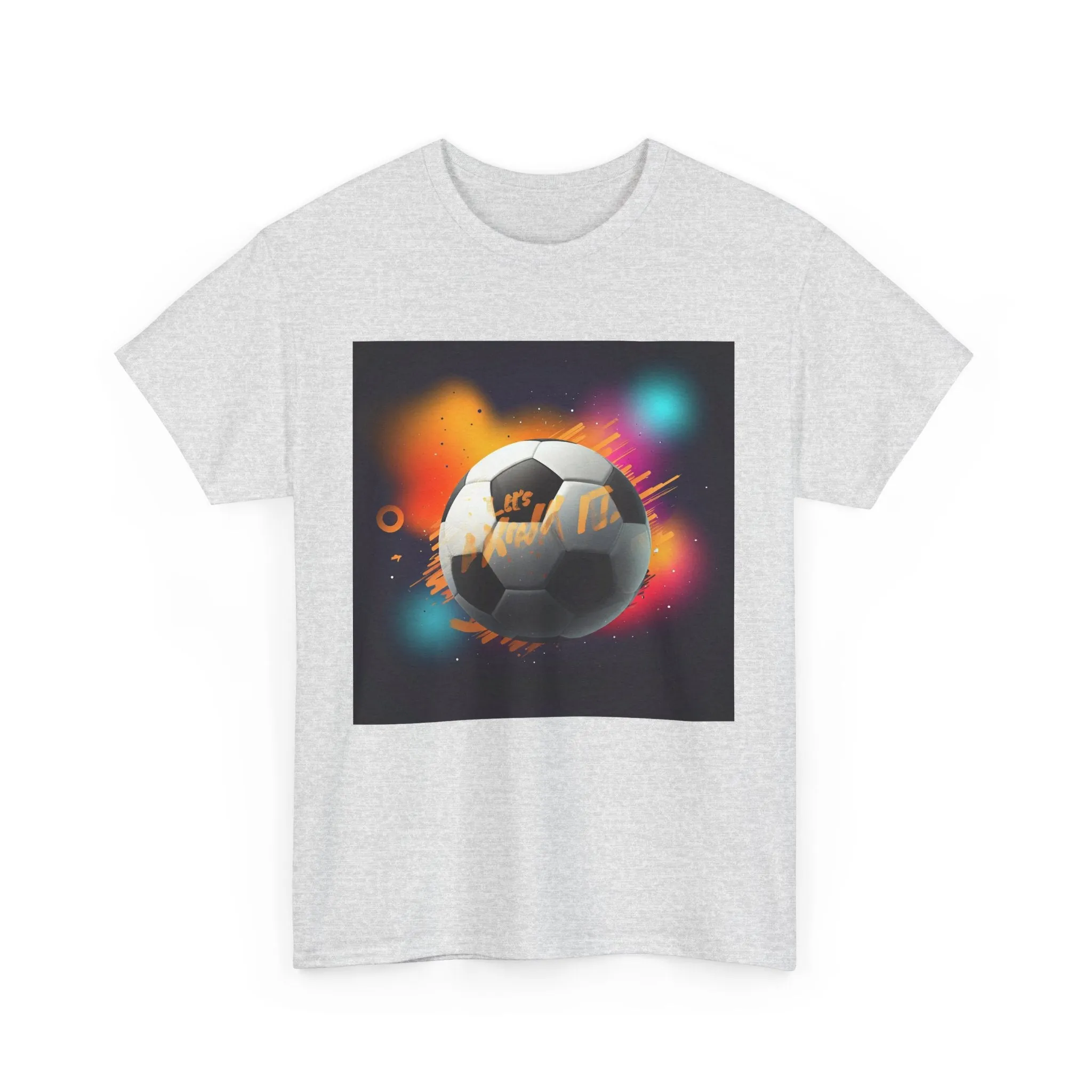 Galaxy Soccer Unisex Heavy Cotton Tee - Perfect for Sports Lovers