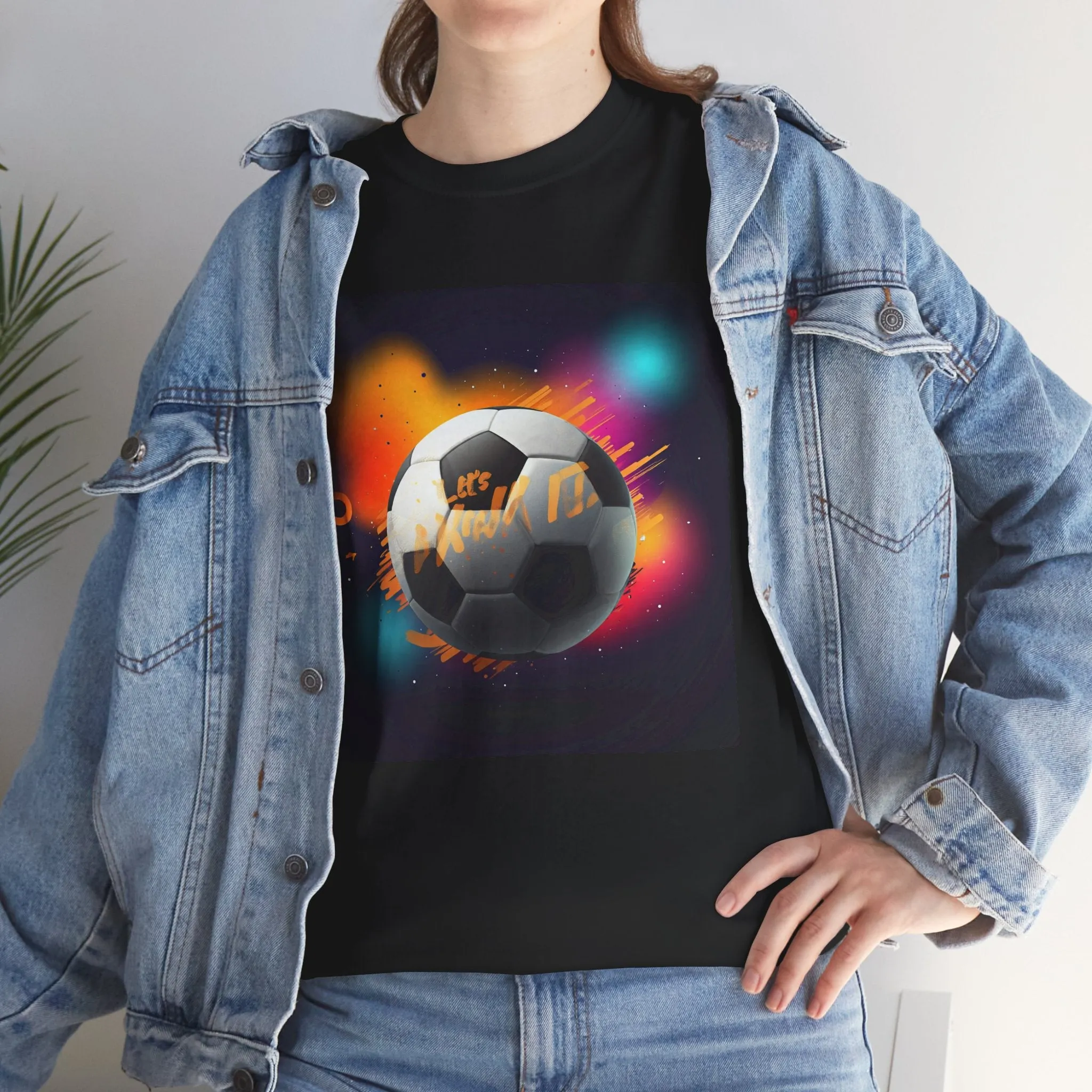 Galaxy Soccer Unisex Heavy Cotton Tee - Perfect for Sports Lovers