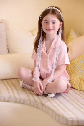 Gigi Kids Short Pyjama - Dusty Rose
