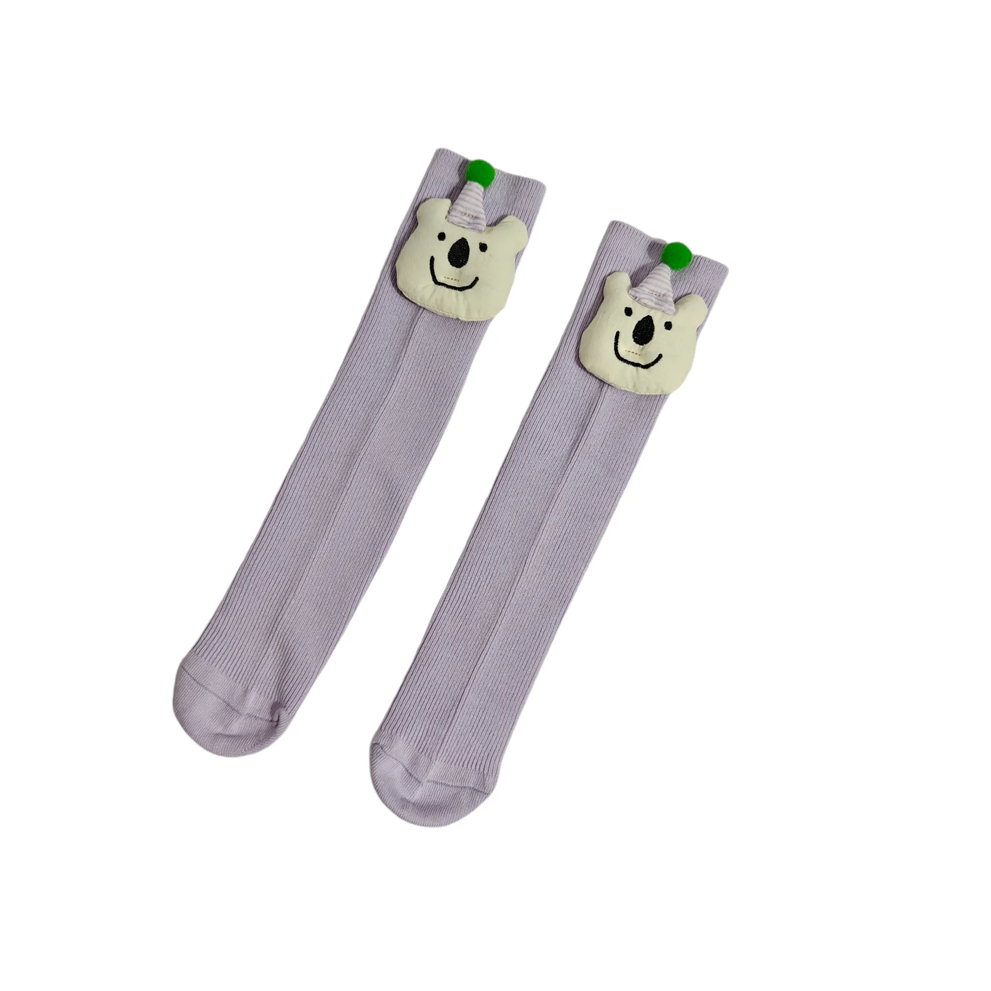 GIRLS' JOKER FACE KOREAN STYLE FREE SIZE LONG SOCKS