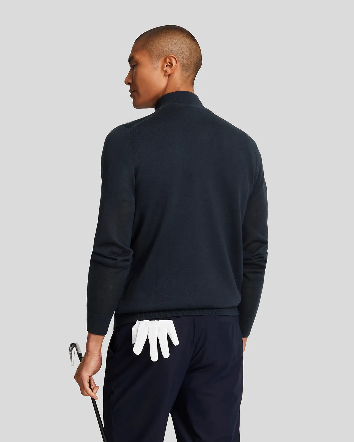 Golf 1/4 Zip Merino Jumper