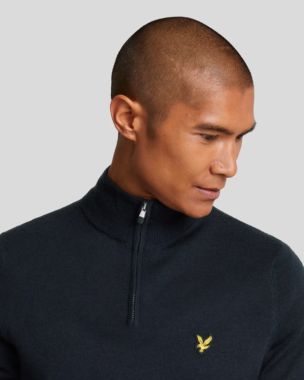 Golf 1/4 Zip Merino Jumper