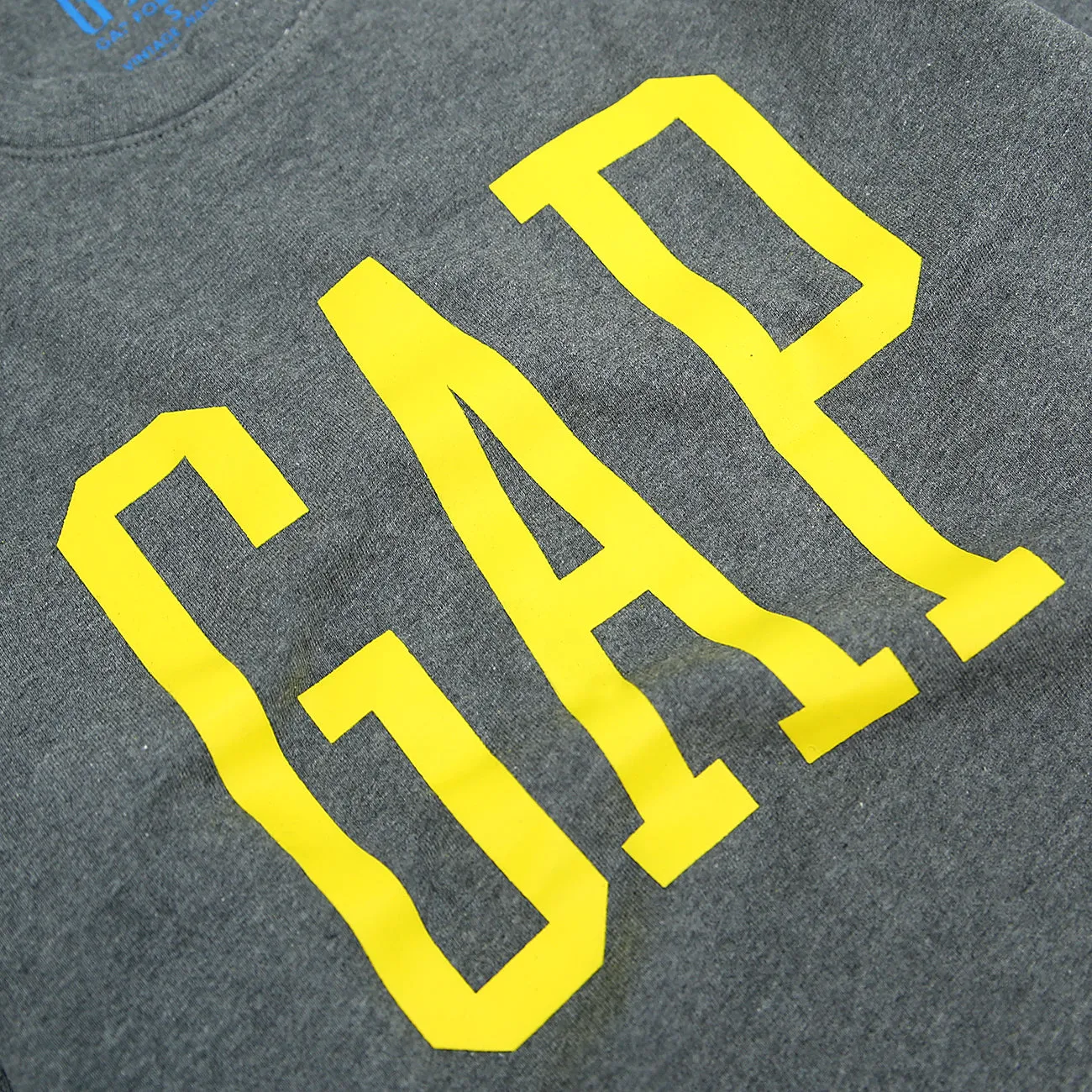 GP - Men 'Charcoal' Gap Printed Terry Sweatshirt GP945