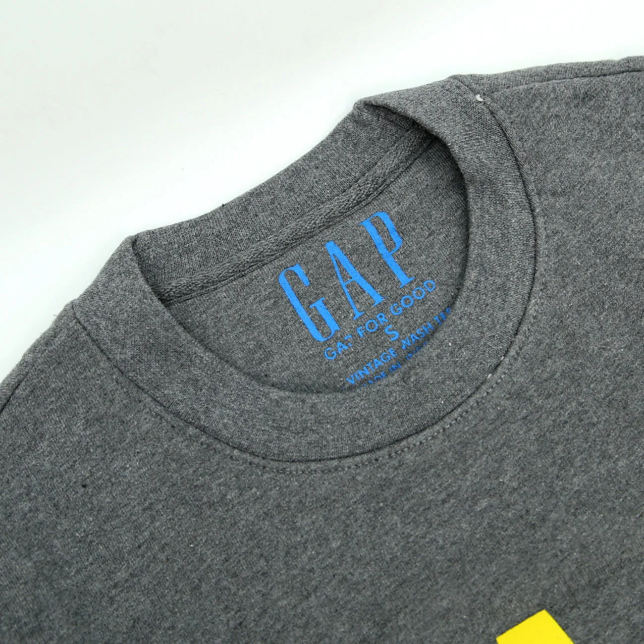 GP - Men 'Charcoal' Gap Printed Terry Sweatshirt GP945