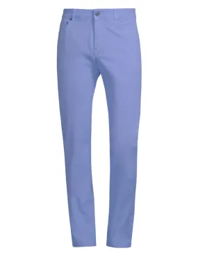 Jazz Cotton Microstretch Pant | Periwinkle