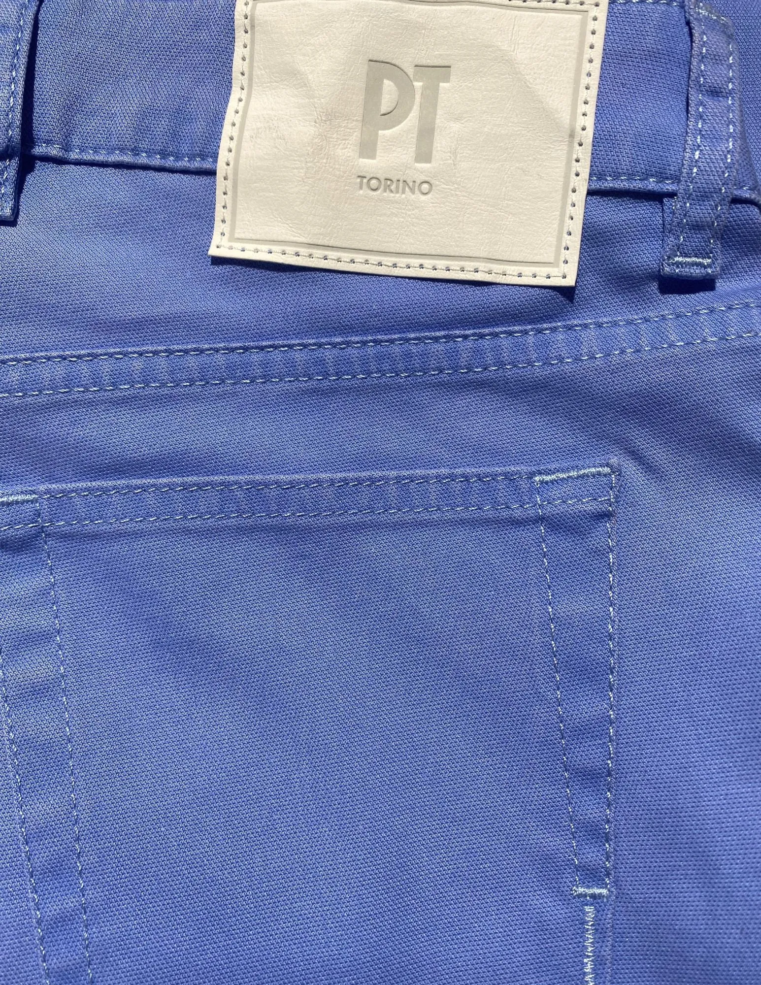 Jazz Cotton Microstretch Pant | Periwinkle