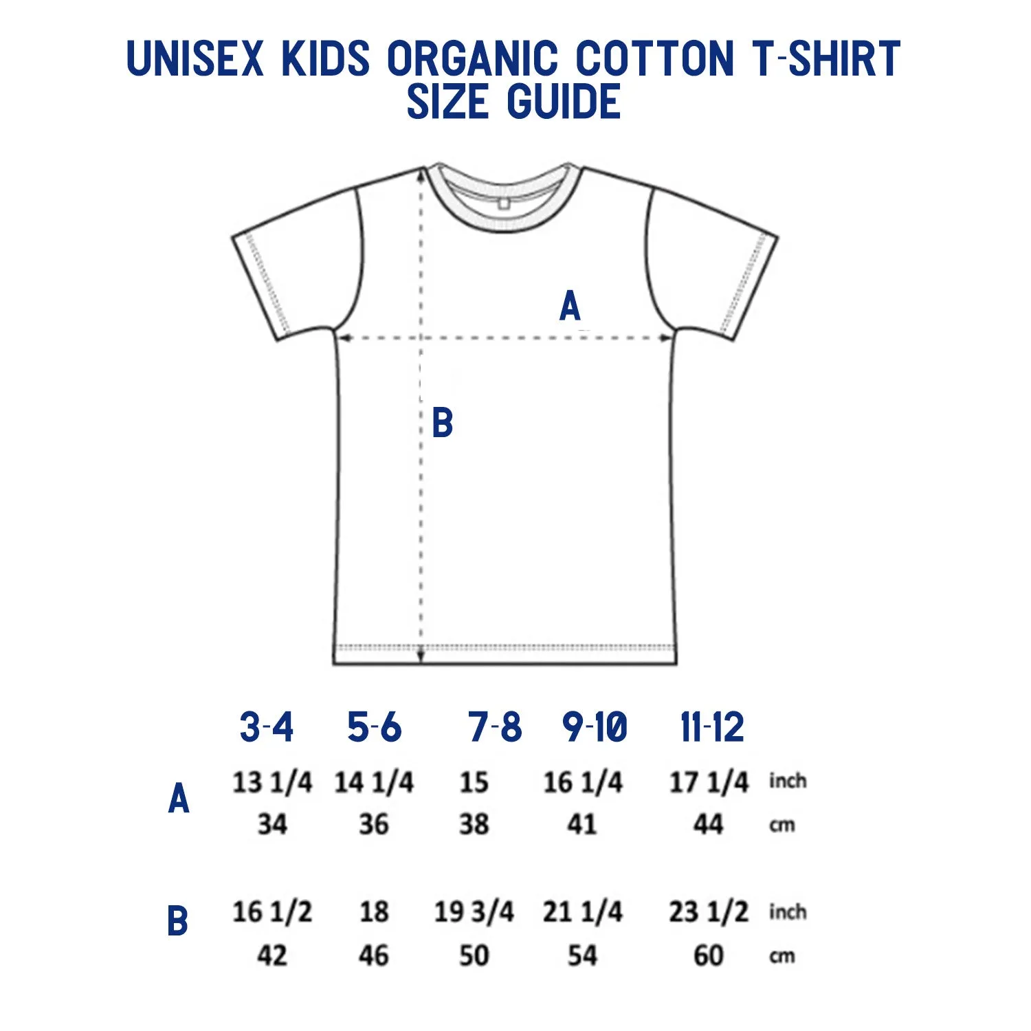Kids 'Plastic Free Seas Please' Fish T-Shirt - Blue