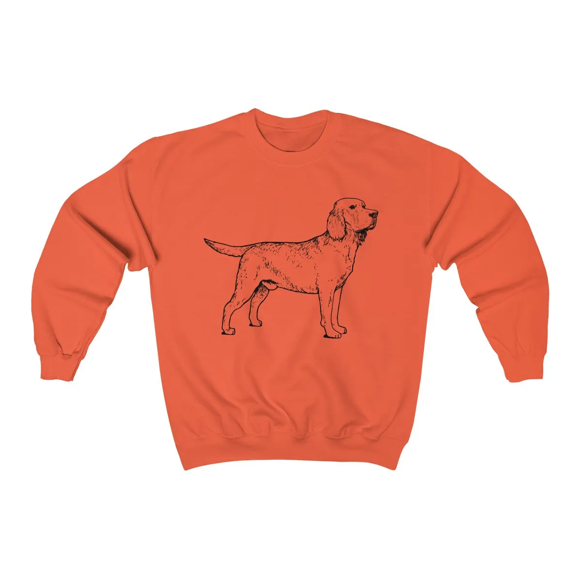 Labrador Retriever Unisex Heavy Blend Crewneck Sweatshirt