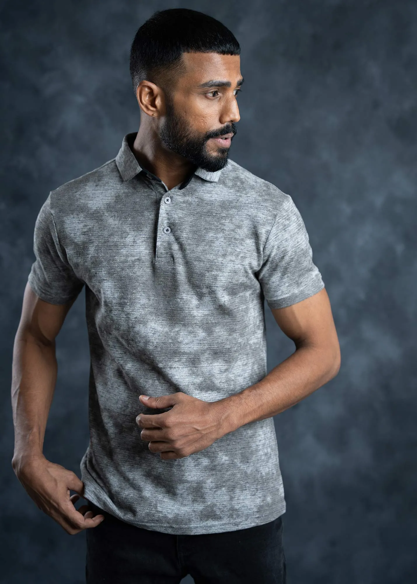 LCY | Color Collide Wash Pique Polo
