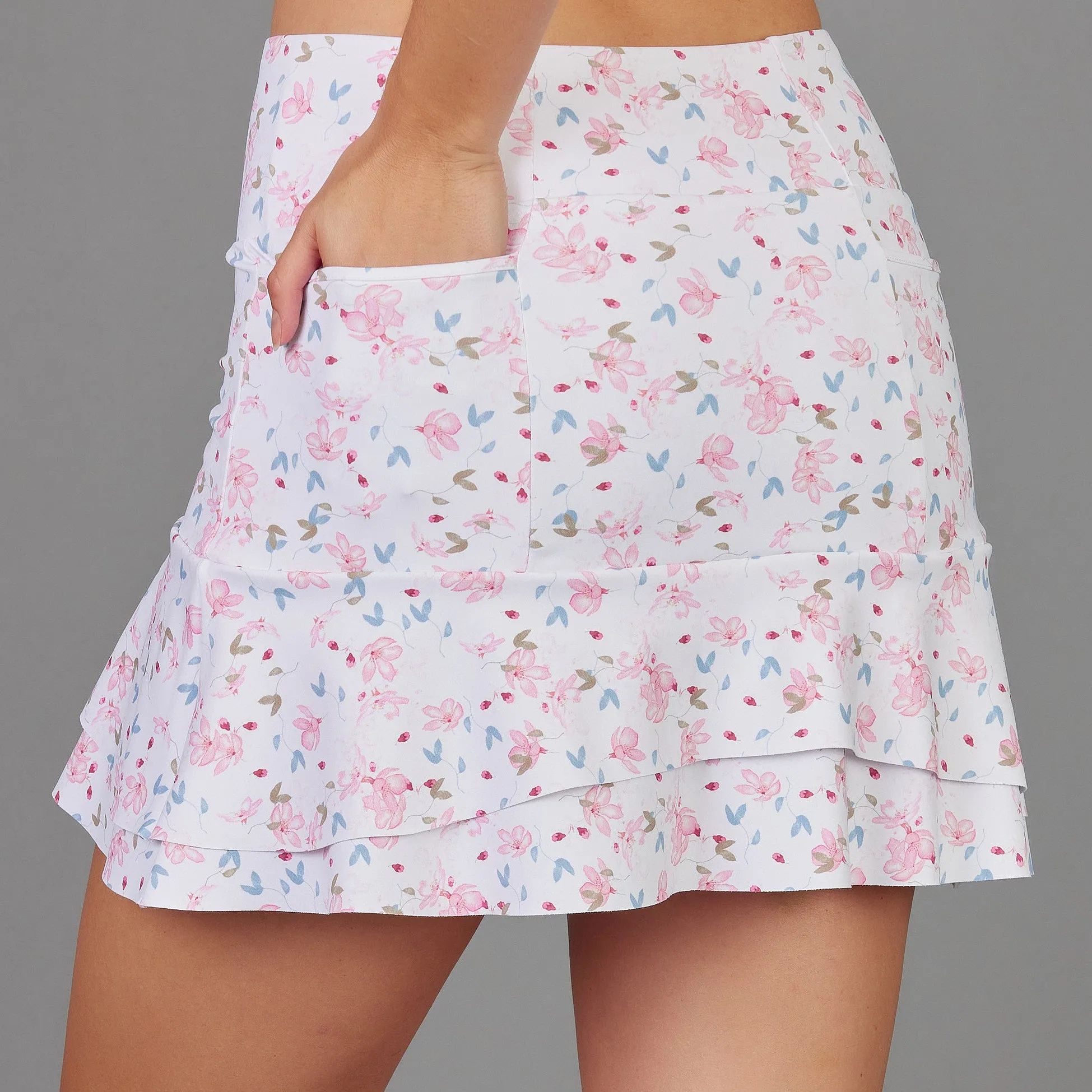 Leisurely Mid Skort (print)
