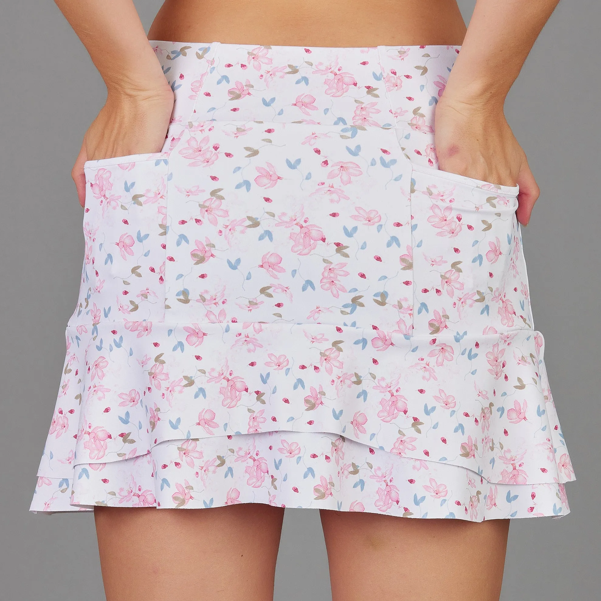 Leisurely Mid Skort (print)