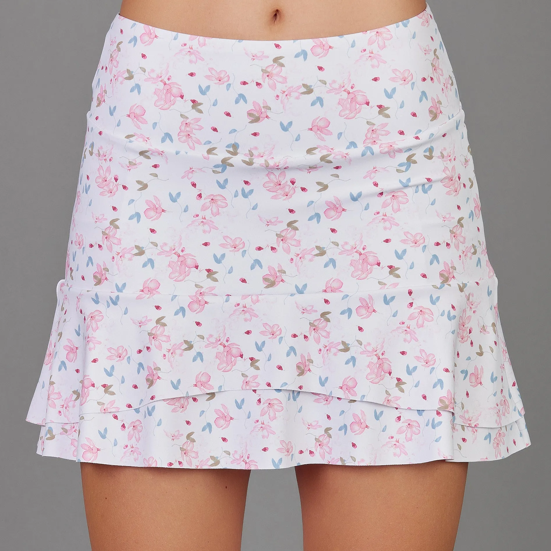 Leisurely Mid Skort (print)