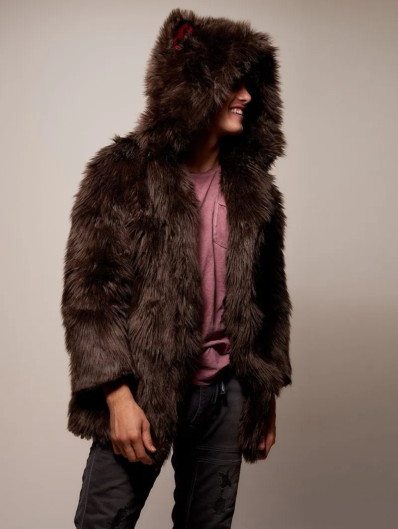 Limited Edition Brown Bear Faux Fur Coat