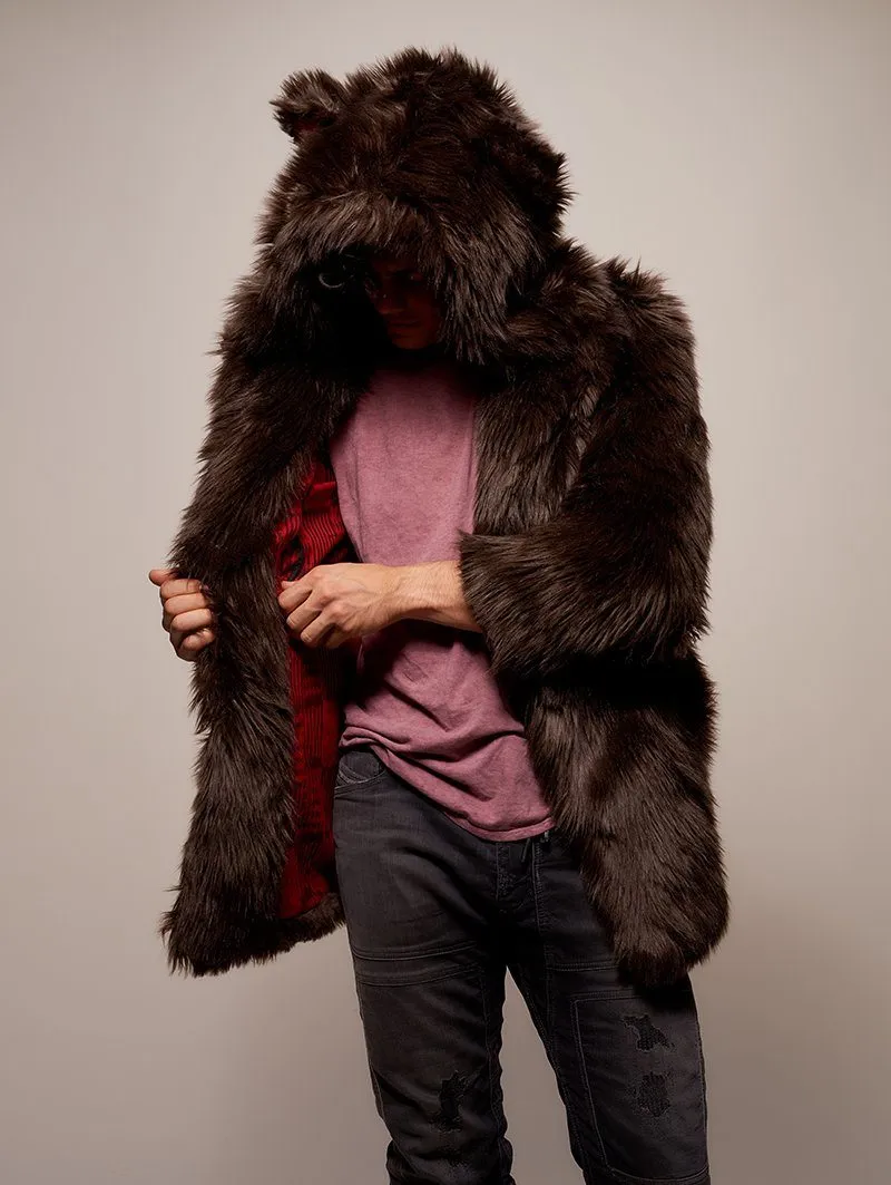 Limited Edition Brown Bear Faux Fur Coat