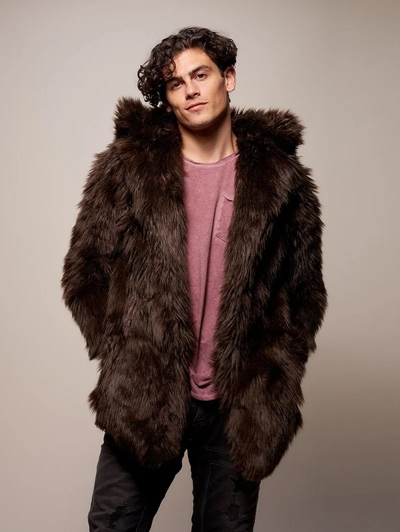 Limited Edition Brown Bear Faux Fur Coat