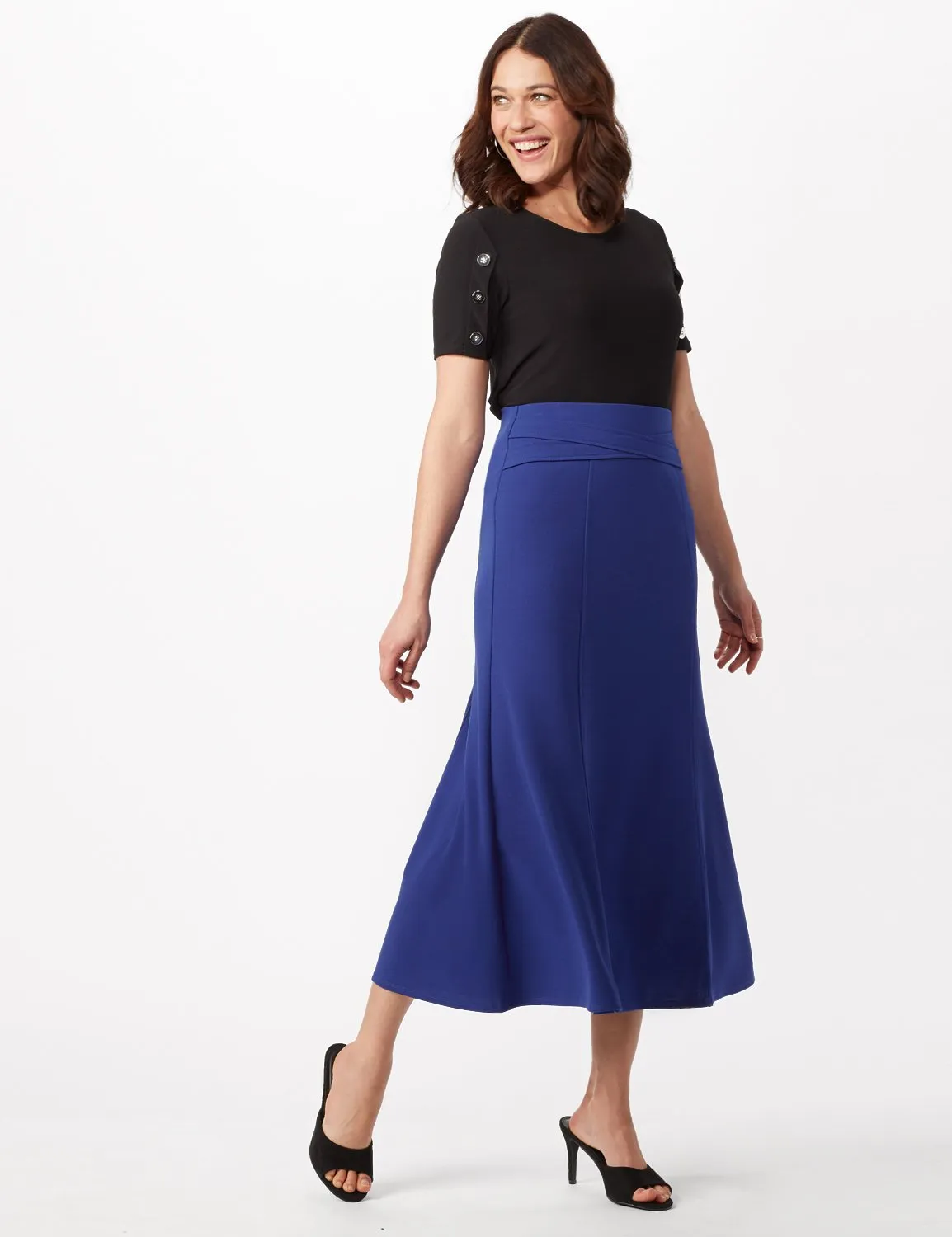 Long Flippy Skirt