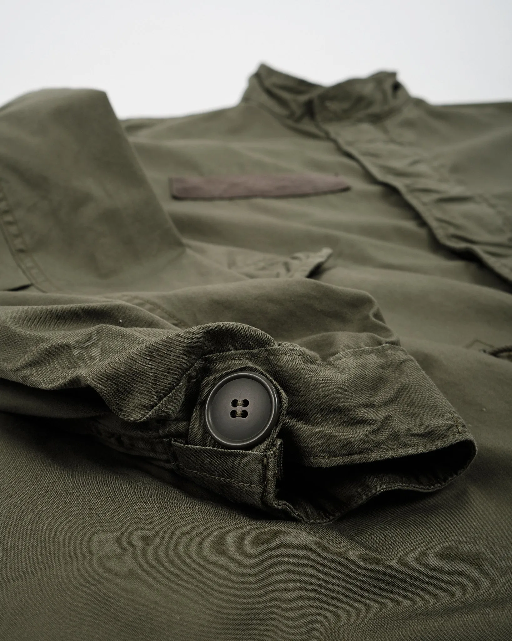 Vintage-Inspired M-65 Fishtail Parka in Army Green - Military Style Coat for Men