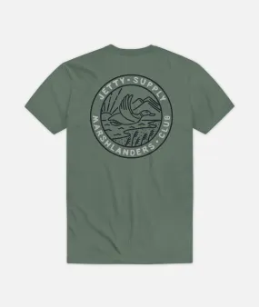 Marshlander Tee - Forest Green