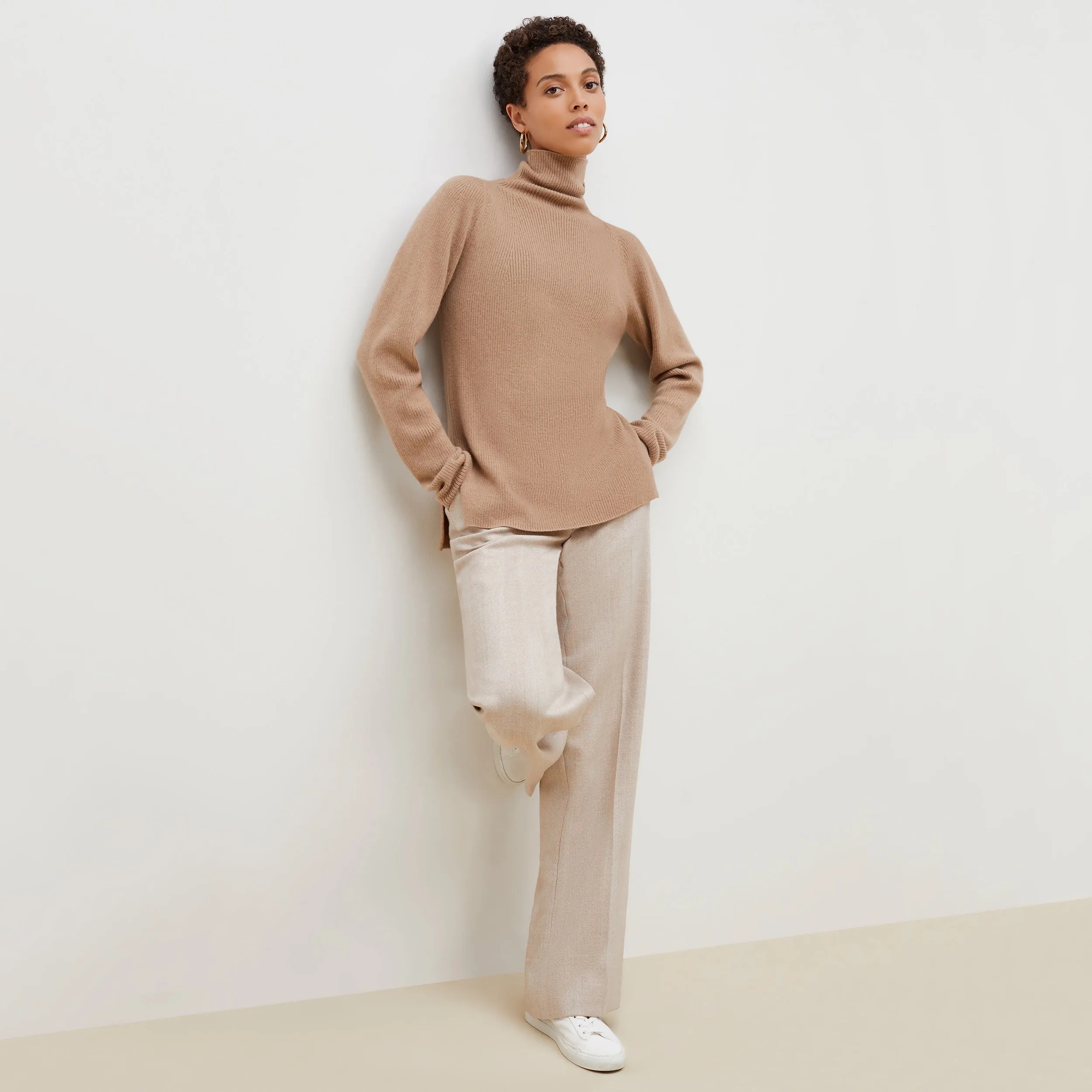 McKenzie Sweater - Cashmere :: Deep Flax