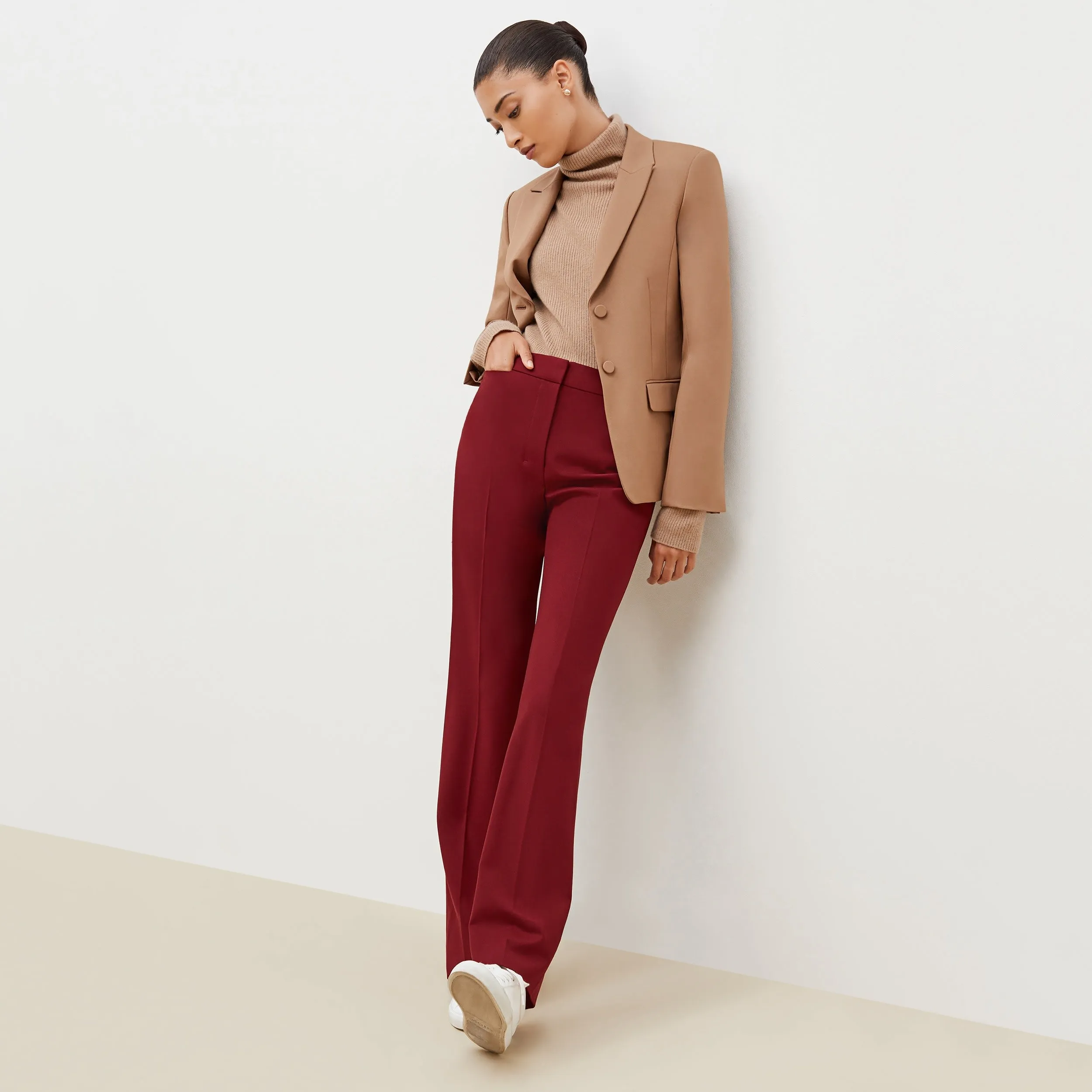 McKenzie Sweater - Cashmere :: Deep Flax