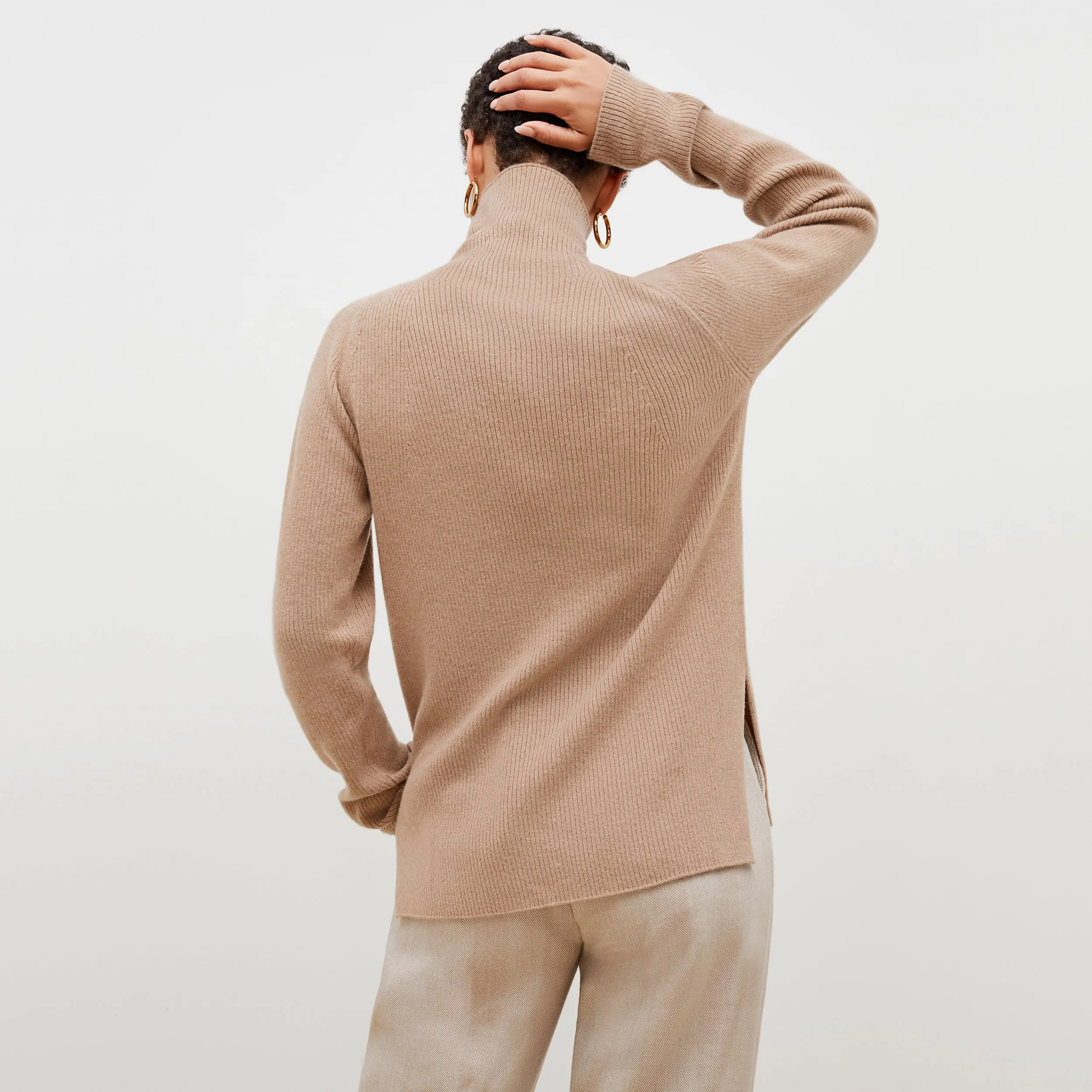 McKenzie Sweater - Cashmere :: Deep Flax