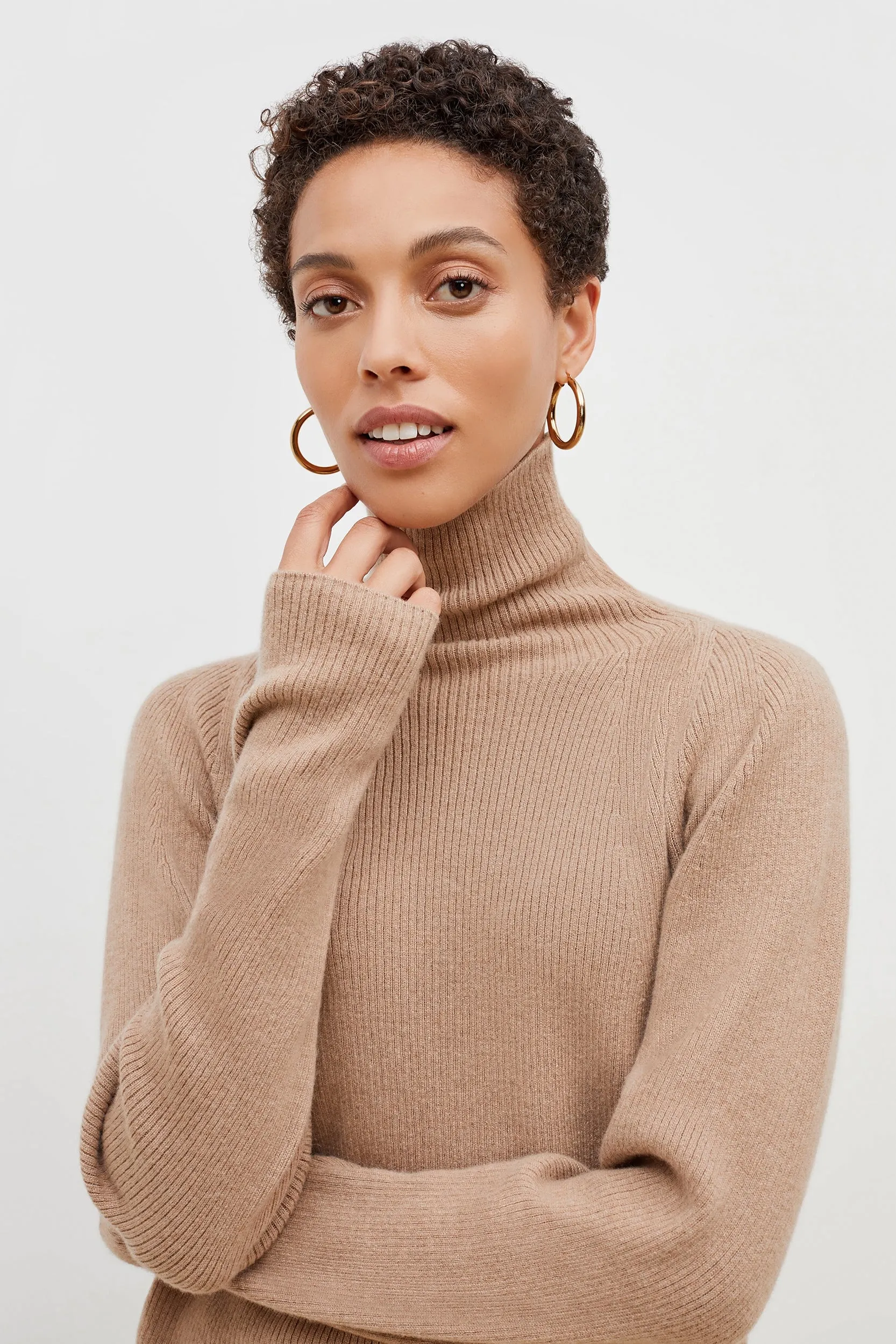 McKenzie Sweater - Cashmere :: Deep Flax