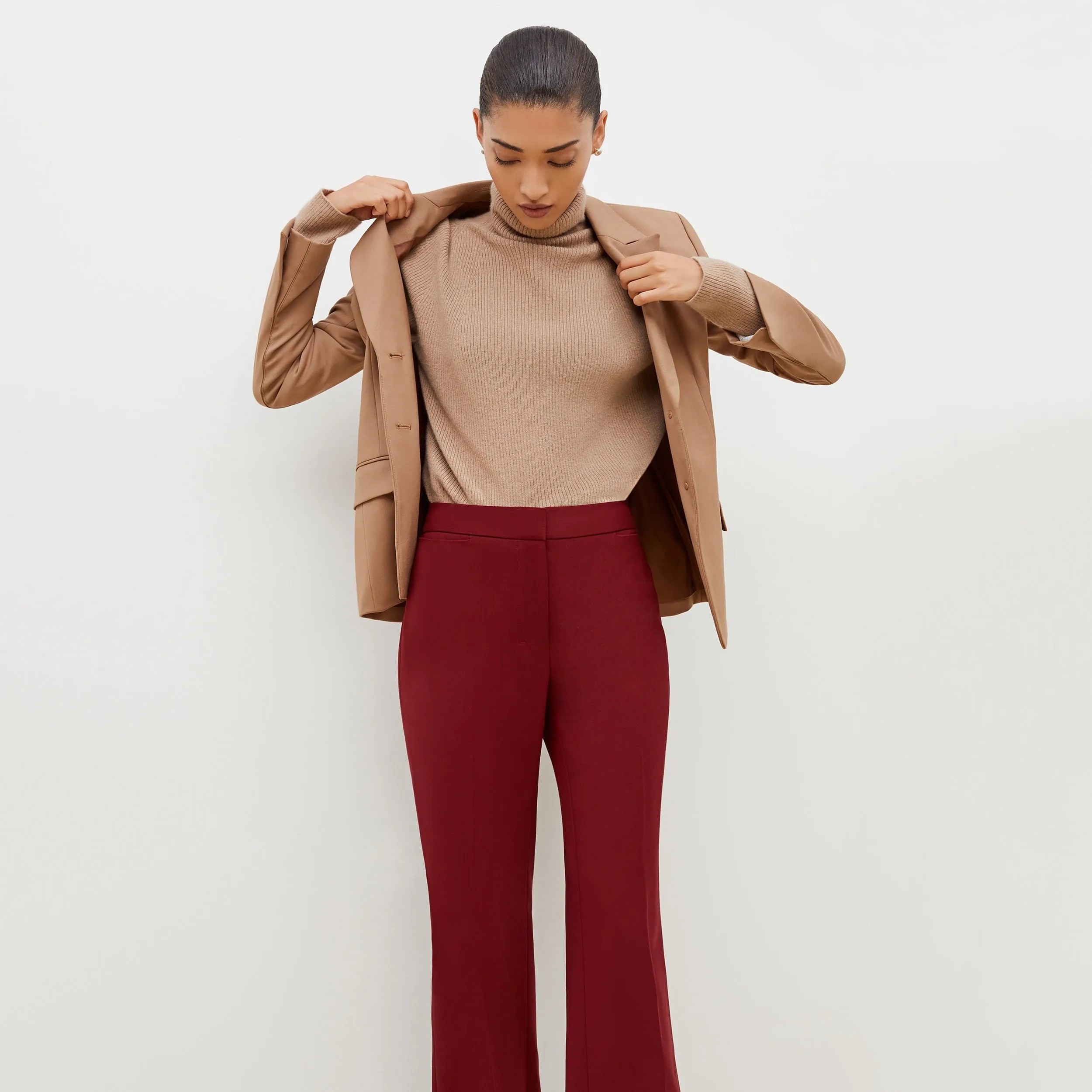 McKenzie Sweater - Cashmere :: Deep Flax