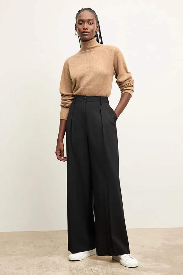 McKenzie Sweater - Cashmere :: Deep Flax