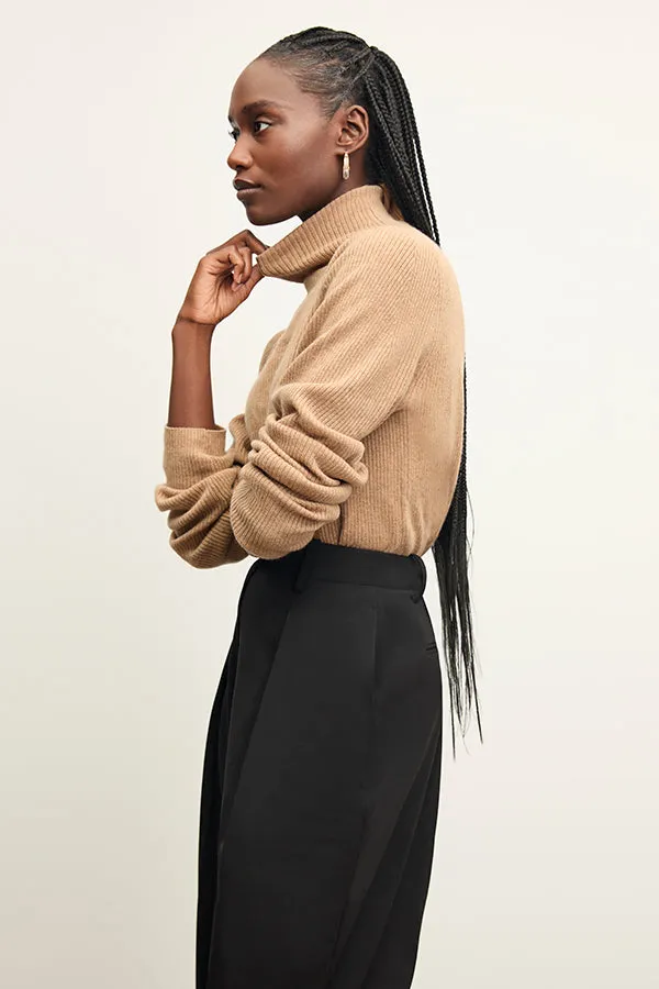 McKenzie Sweater - Cashmere :: Deep Flax