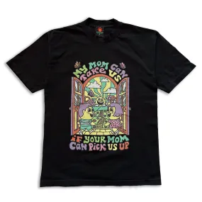 mom tee - black