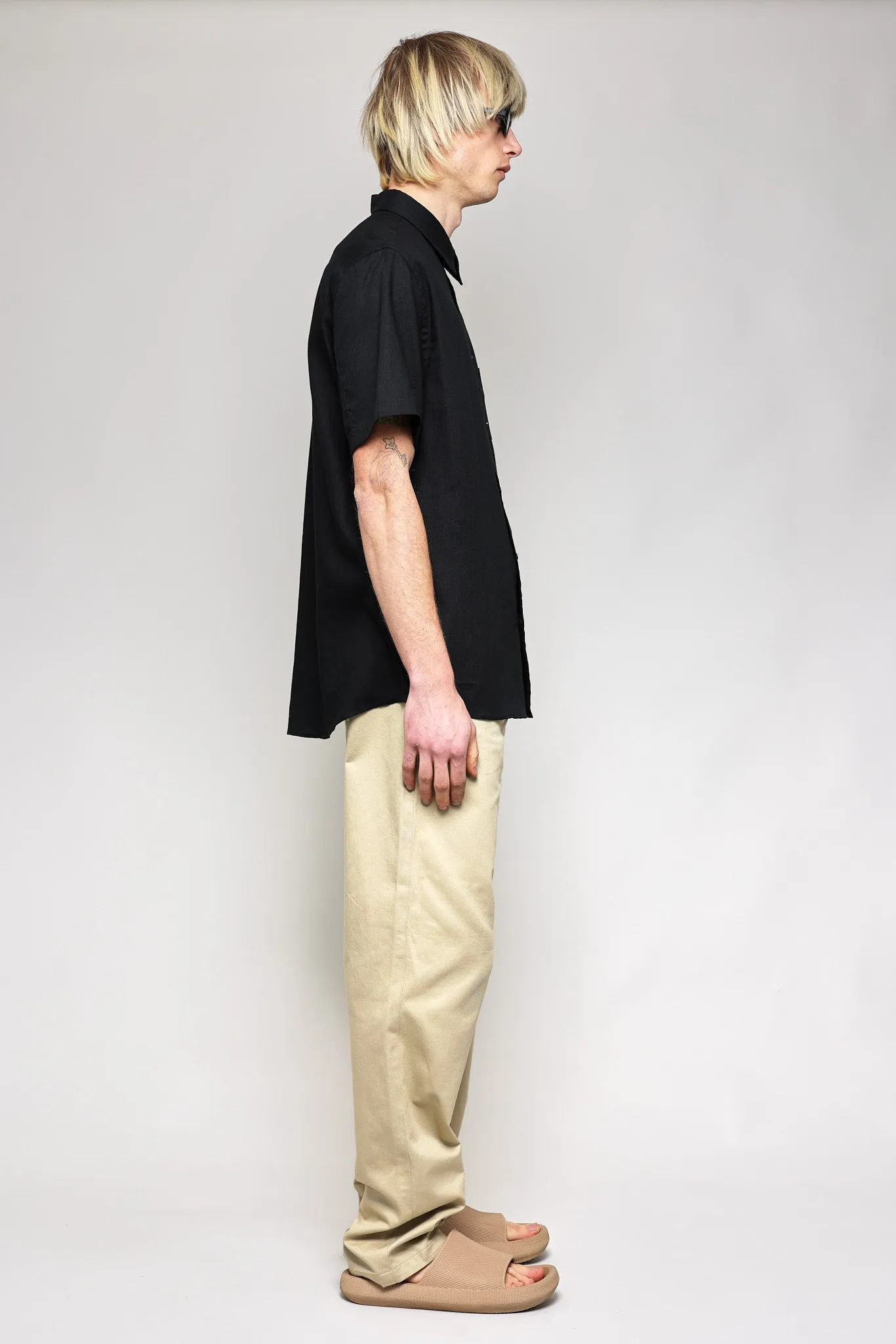 NS1146-88 Japanese Dyed Twill in Black