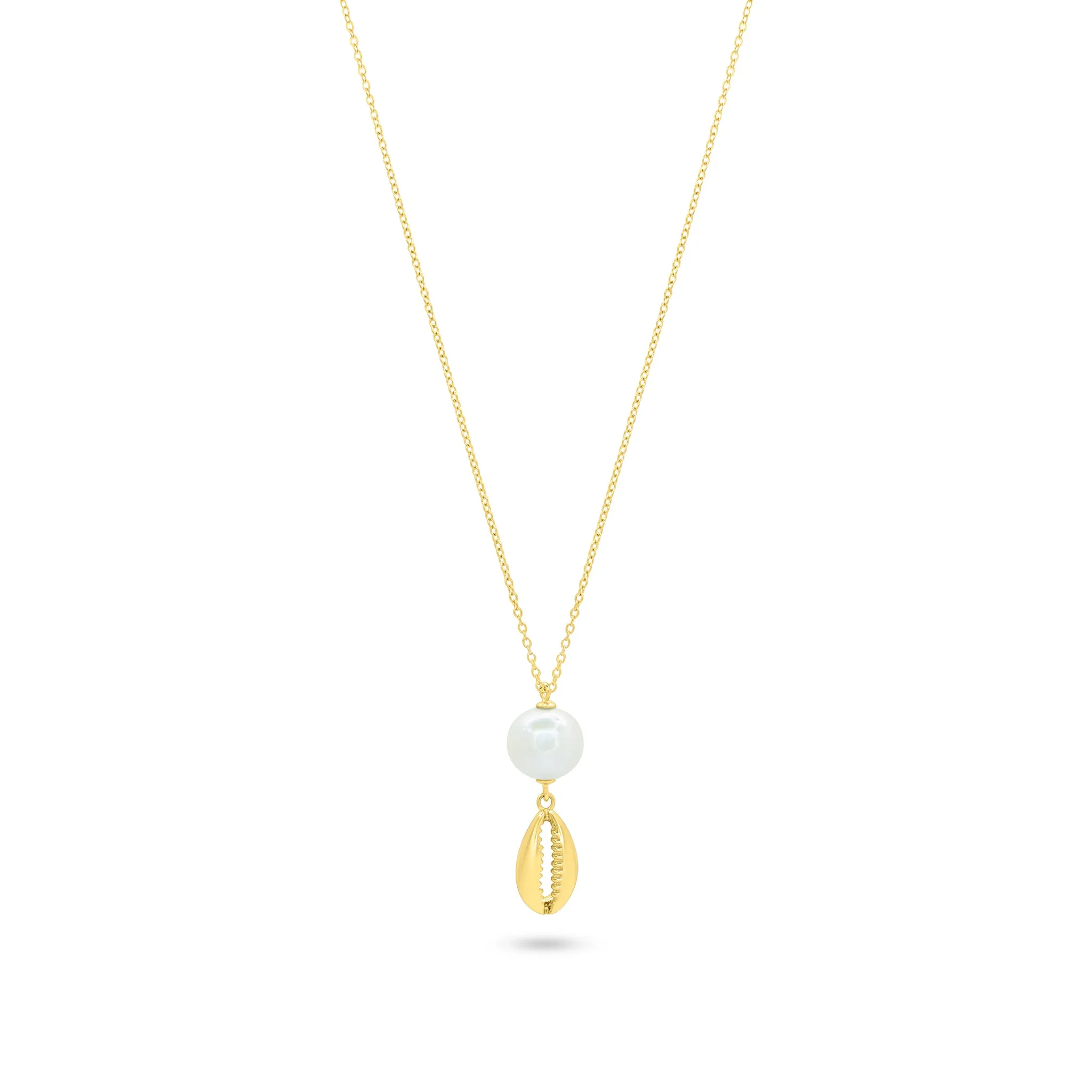 Ocean Breeze Pearl Shell Necklace