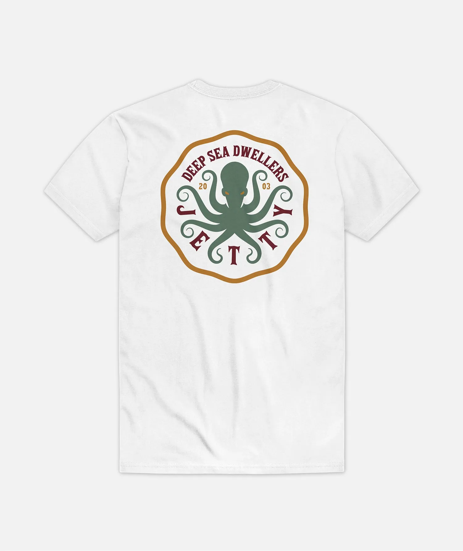Octopocket Tee - White