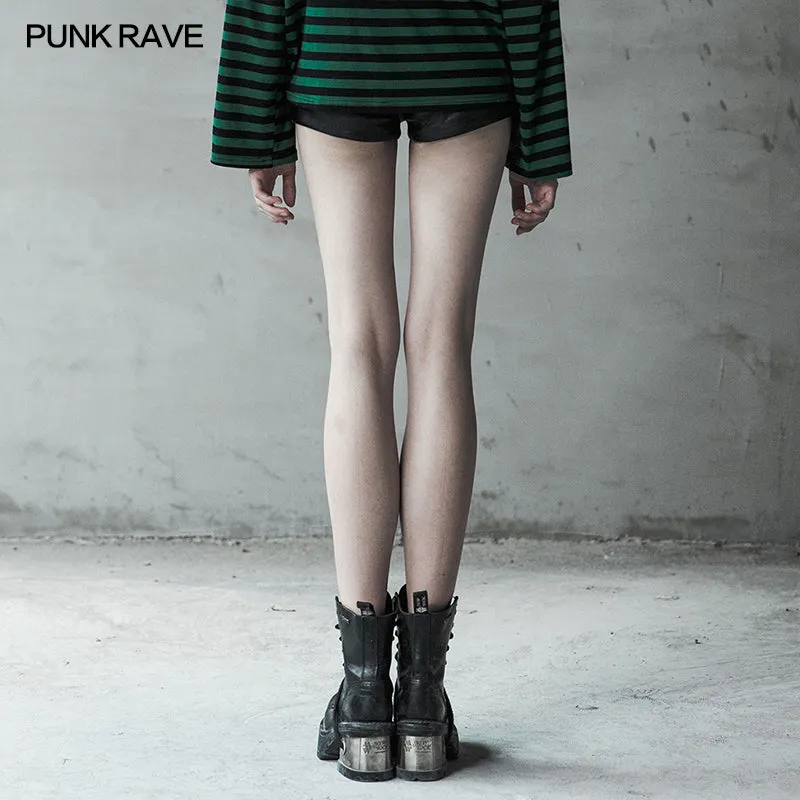 OPK-250 Locomotive Handsome PU leather Shorts